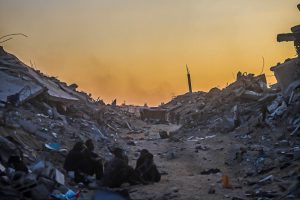 Extensive Destruction by Israeli Airstrikes in Gaza City